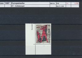 1997 "Europamarke", ET - Vollstempel
