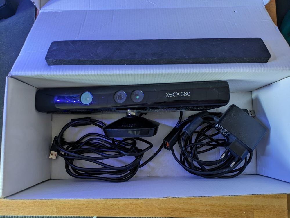 Microsoft Xbox 360 Kinect Sensor inkl. USB Adapter für PC Kaufen auf