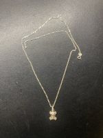 Collier avec pendentif ours en argent 925