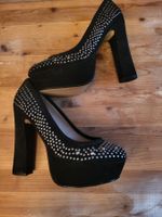Schwarze Highheels von Bata, Gr.38