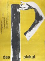 Plakat Kunstgewerbemuseum Zürich Das Plakat Hans Falk 1953