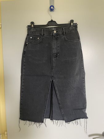 Jupe en jeans MANGO, taille 36