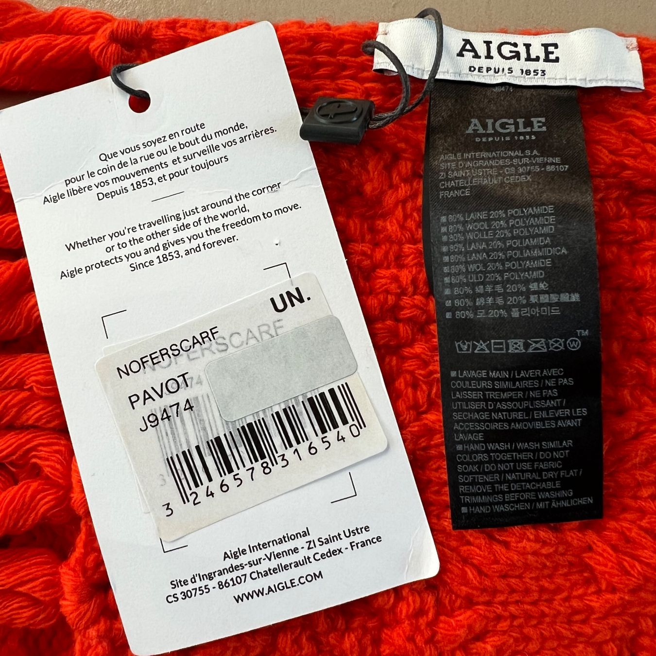 Foulards, Tücher & Schals: neuer AIGLE Schal 🧡 – Neu und originalverpackt aus Zürich von ClosetQueen 8
