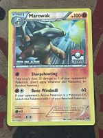 Second Place Marowak Promo ✨