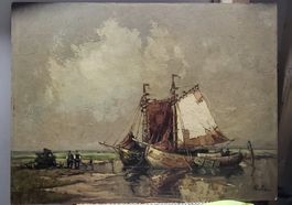 Rudolf Priebe (1889 - 1956 Rudolfstadt), Sous la voile