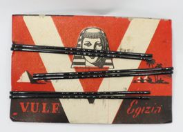 3 Antike Haarklammern V.U.L.F.  Egizia