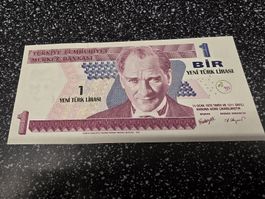 1 Yeni Türk Lirasi  NEU