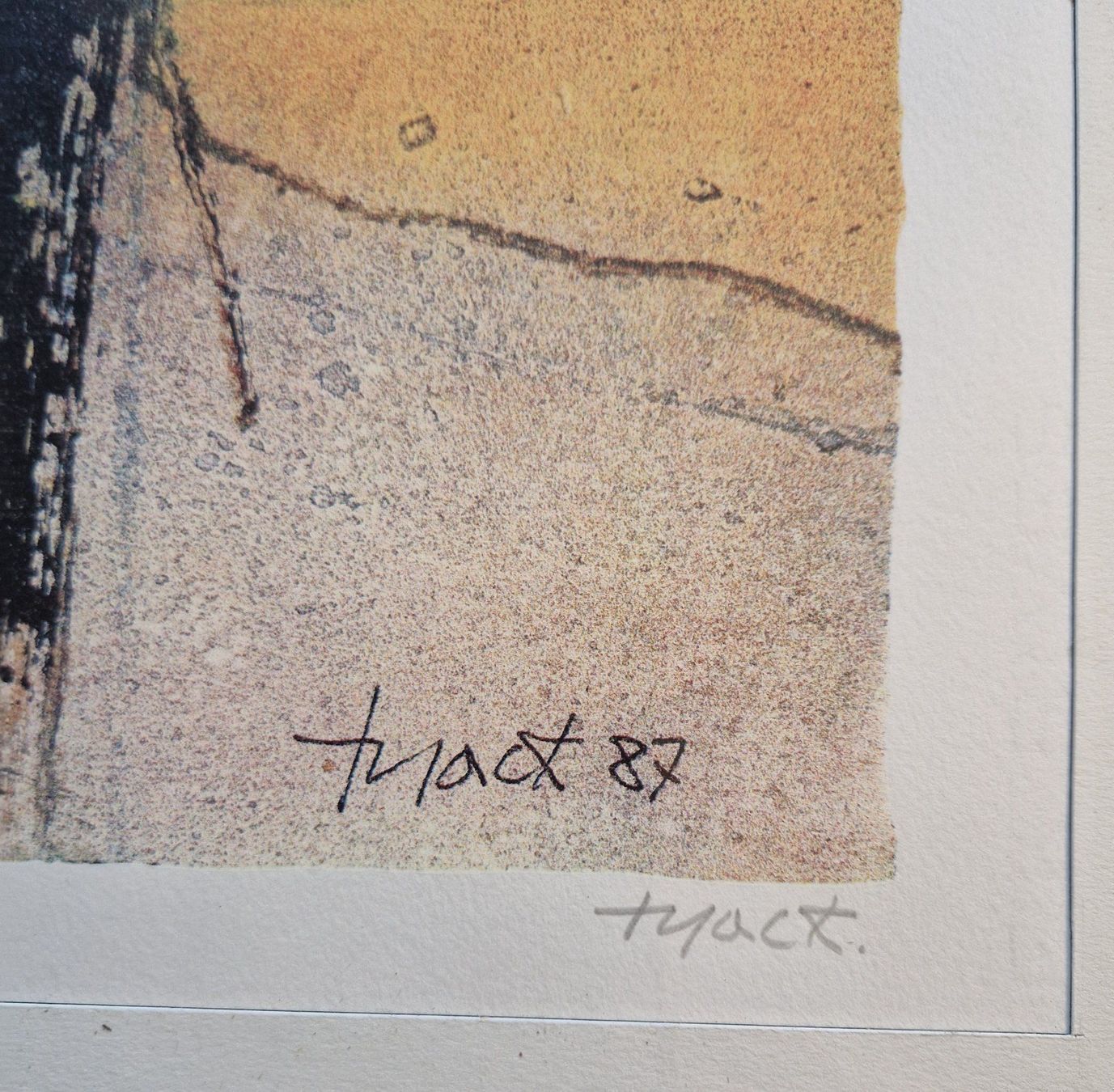Grafica & Litografie: 1987 Jacques Tyack Lithographie en couleurs – Usato da Fortunau (Ayent) venduto da le.baron 1