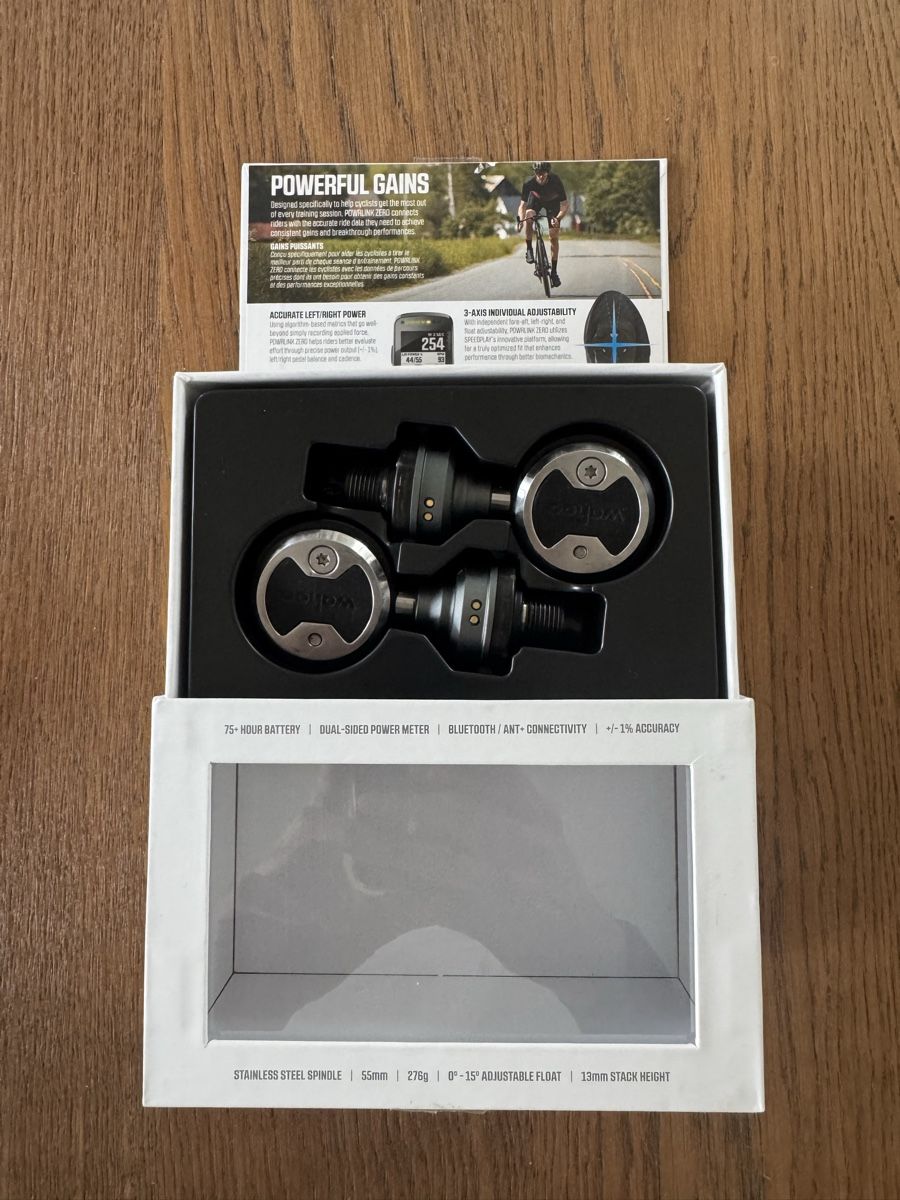 Pezzi di ricambio: Wahoo Speedplay Powrlink Zero Dual-Sided Powermeter pedale – Usato da Zürich venduto da JAGD-bikes