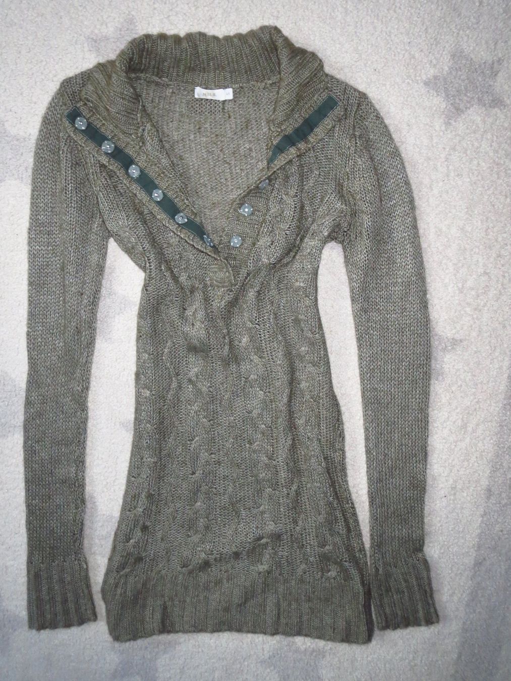 Kleider: total spezielles NILE Damen Kleid / Long- Pullover Gr S – Gebraucht aus Kiental von Anna8702 2