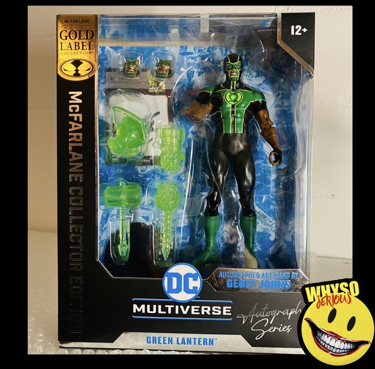 Statuette: McFarlane,DC Multiverse Green Lantern SIGNED by Geoff Johns – Nuovo e nell'imballaggio originale da Gossau ZH venduto da whysoserious