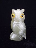 Eule aus Onyx Mineralie (Stein)