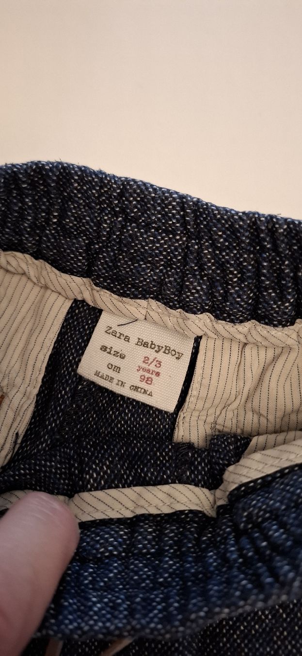 Pantaloni: 2 Kinderhosen Set blau Grösse 98 – Usato da Balzers venduto da bomeranza_96 6