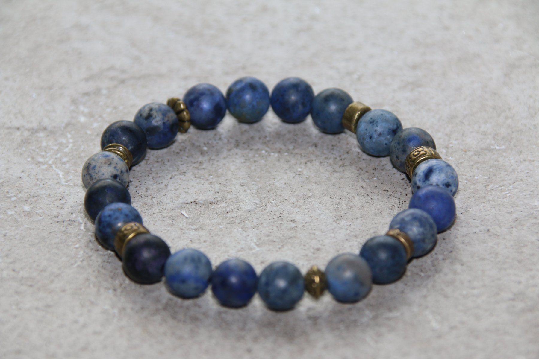 Bracciali & Braccialetti: Herren Armband aus Dumortierit – Nuovo (secondo la descrizione) da Bäriswil BE venduto da Beti33 1