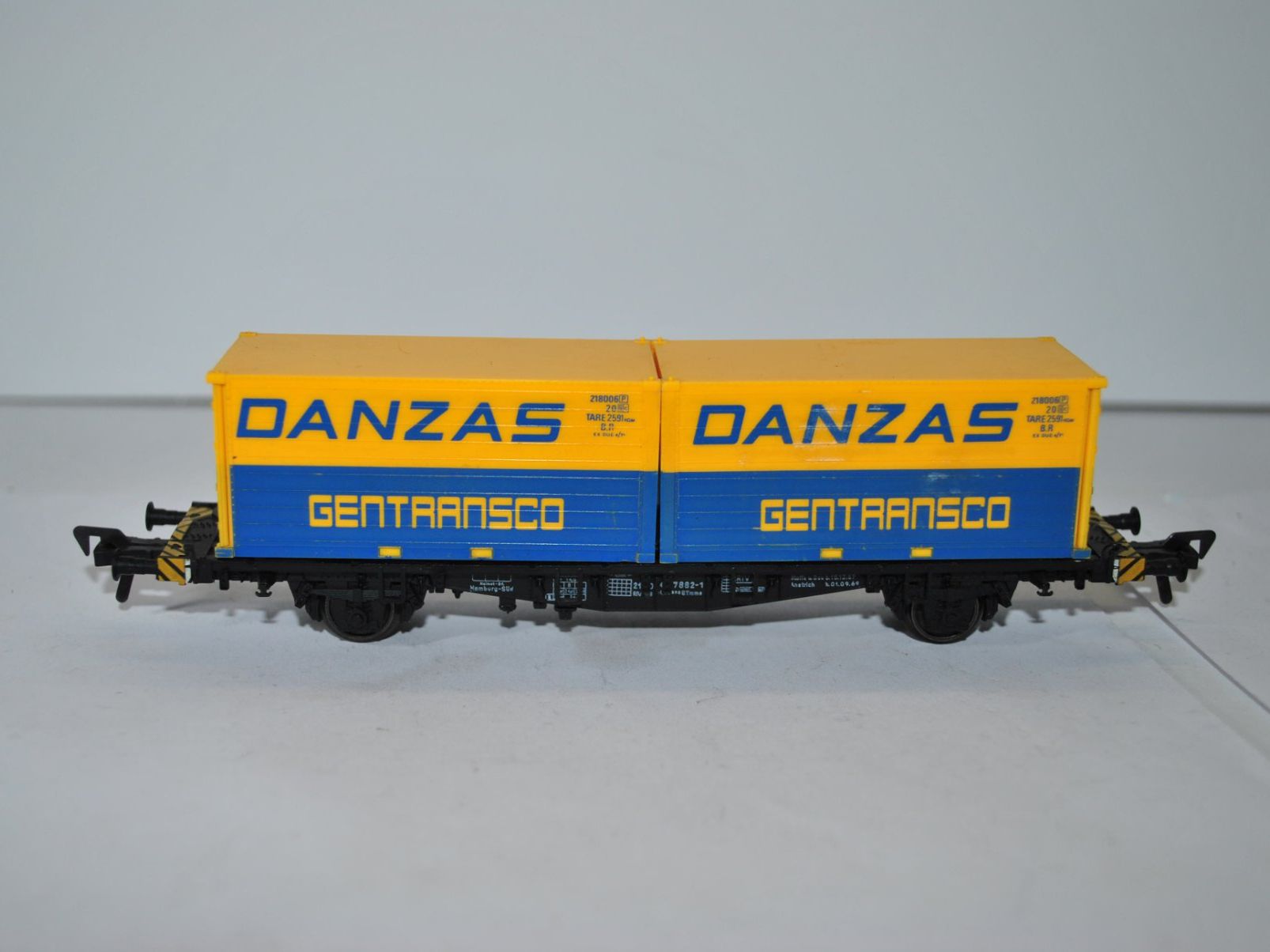 Fleischmann Trains électriques: Fleischmann Containertragwagen DB (PDB393) – D'occasion à Aarwangen par Bahnsupport