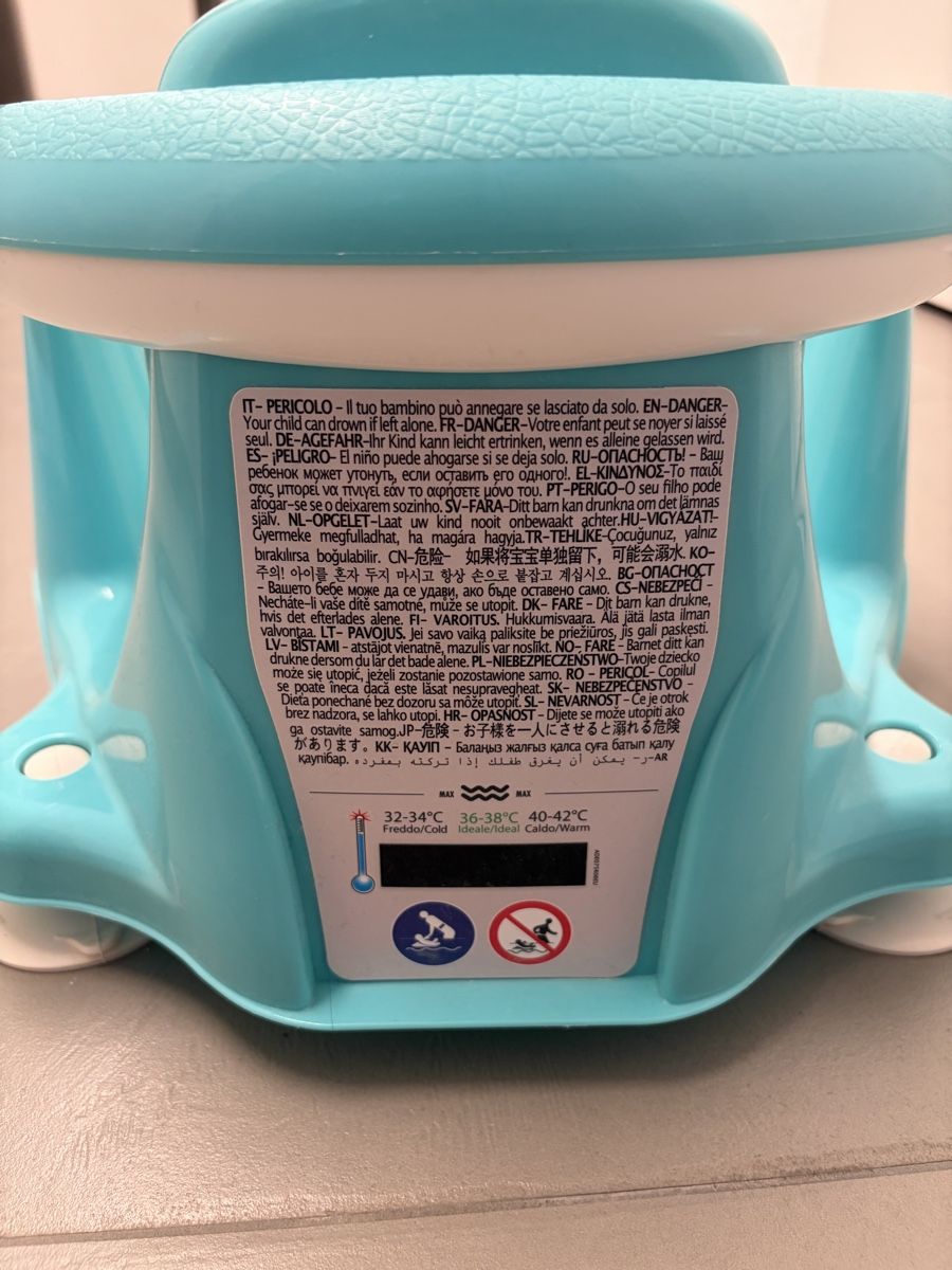 Salvagente: Siège de bain bébé turquoise – Usato da Neyruz FR venduto da Mauro_Val 1