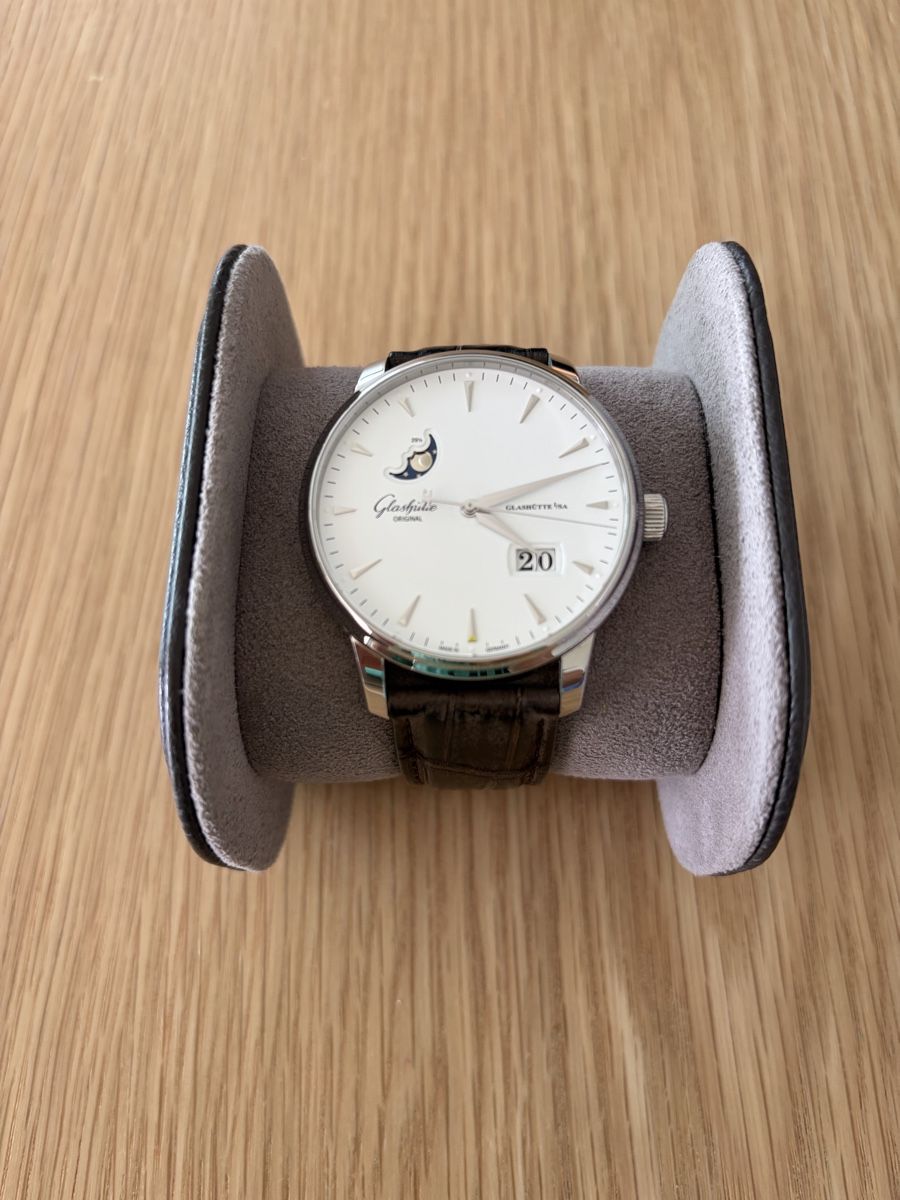Glashütte Orologi: Glashütte Senator Excellence Panomatic Date Moonphase – Usato da Wettswil venduto da dzlatarev 1