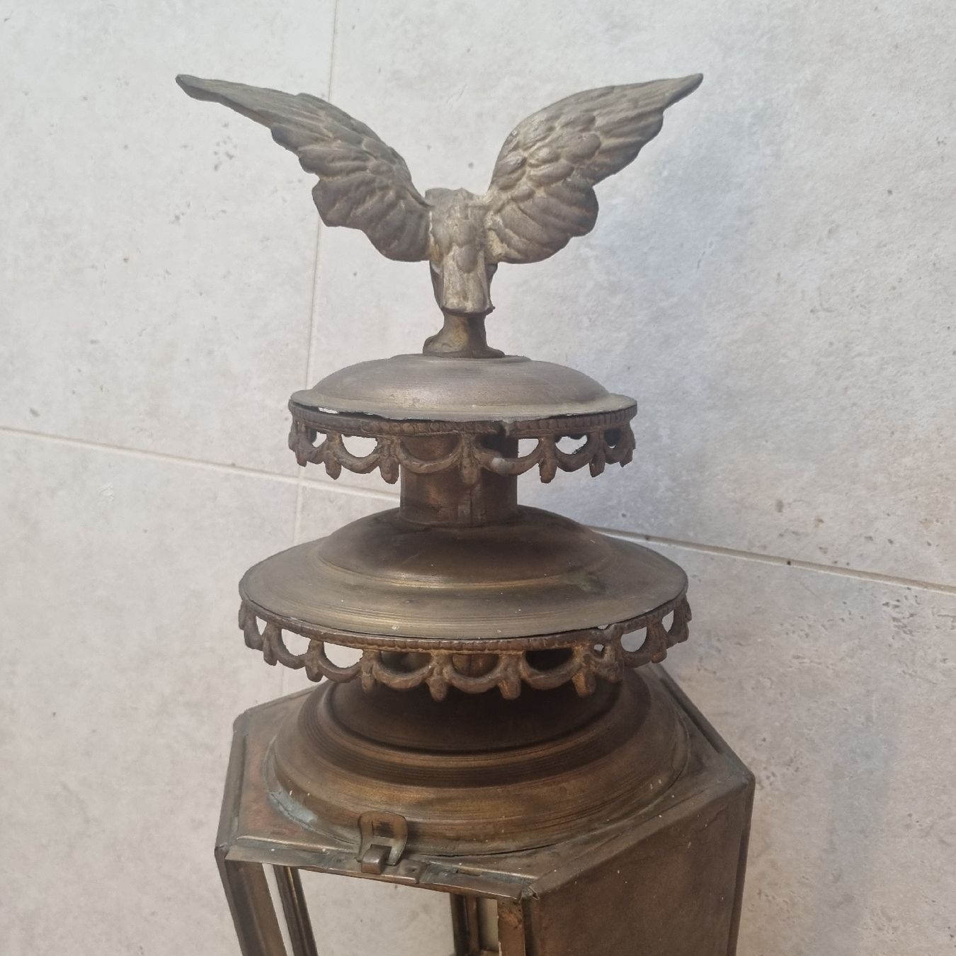 Lampen: Bronze authentic lantern "Original" Napoleon ||| period – Gebraucht aus Champlan von acr_kkd5 2