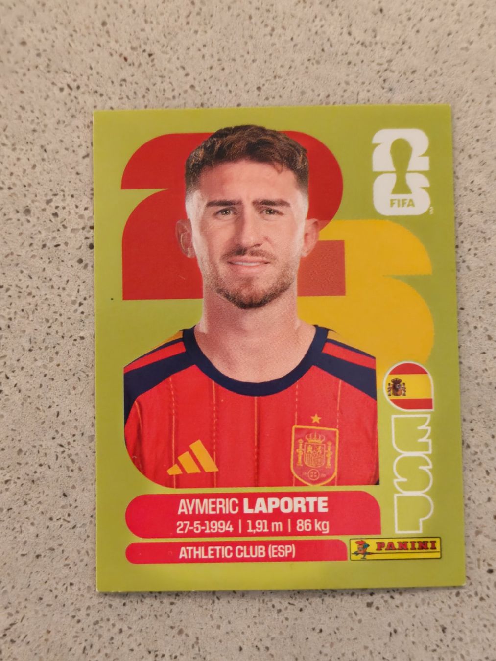 Panini Carte collezionabili: Panini Sticker WM 2026: Aymeric Laporte ESP 4 – Nuovo (secondo la descrizione) da Zofingen venduto da Mak2