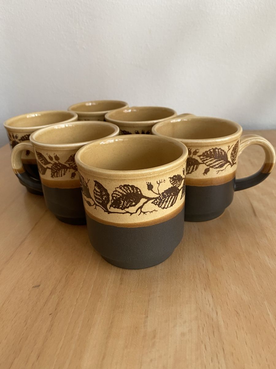 Tazze: 6 Kaffee/Tee Tassen Biltons England  – Usato da Schwarzenburg venduto da Michellu