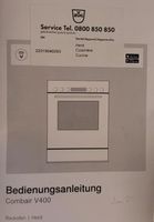 Backofen V-Zug Combair V400 mit Kochfeld CookTop V400 E604