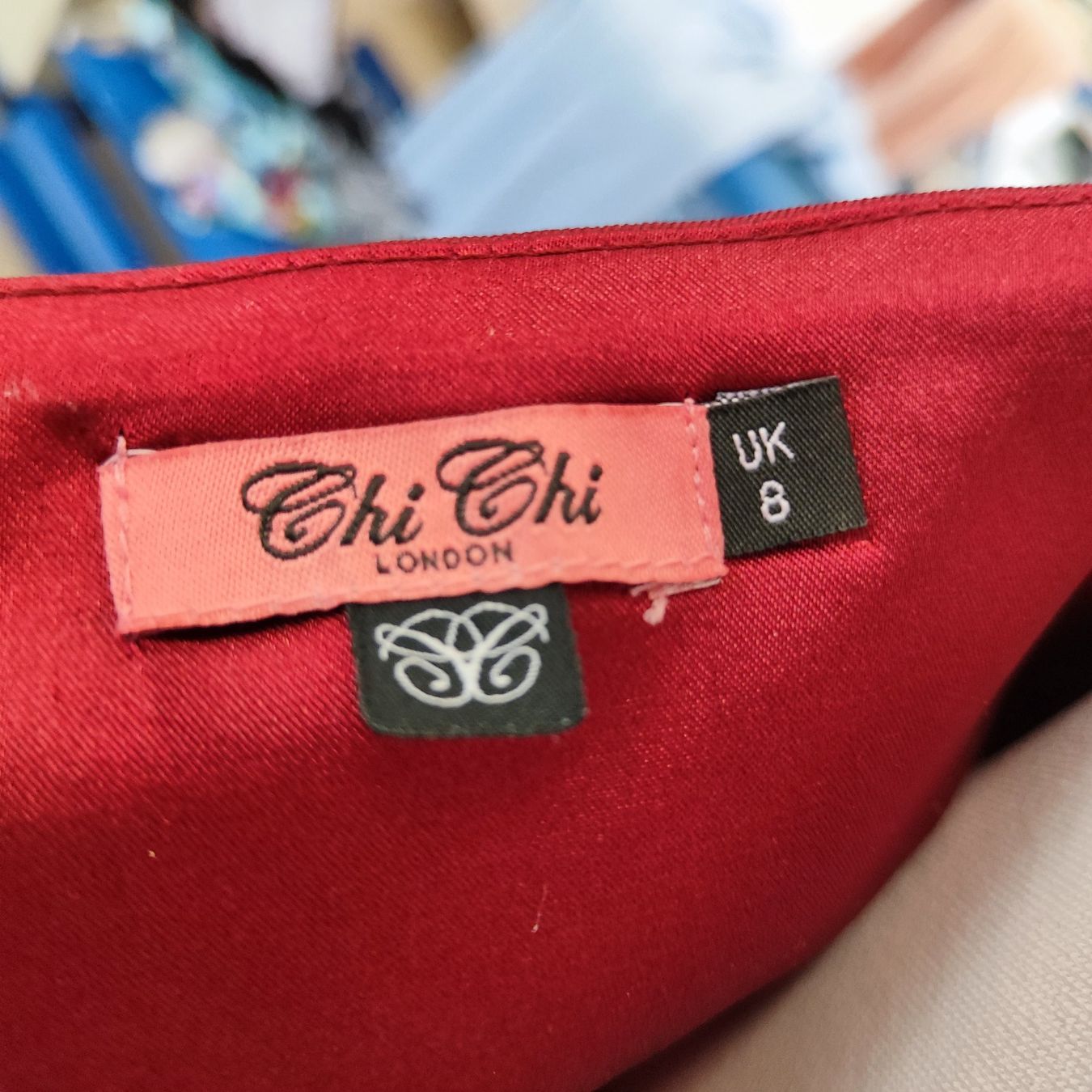 Vestiti: Rubin bordo kleid Gr 8 – Usato da Langnau am Albis venduto da Judithsebi 1