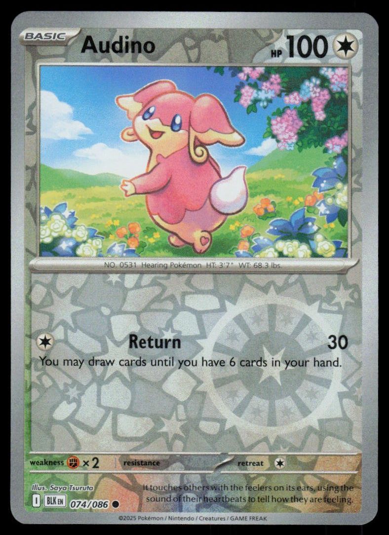 Pokémon Carte collezionabili: Pokemon Audino 074/086 – Usato da Herisau venduto da Pokemon2025