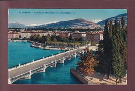 GENEVE - Pont du Mont-Blanc