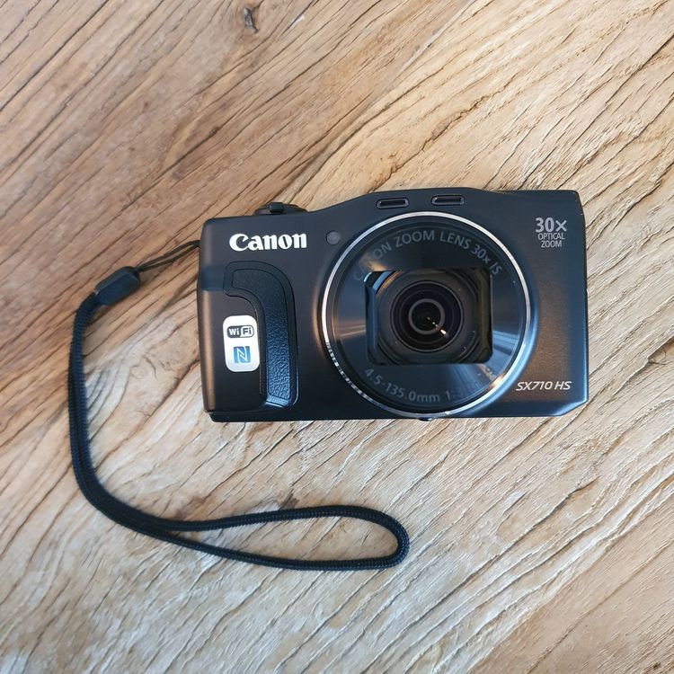 AtFoliX Displayschutzfolie Für Canon PowerShot SX710 HS – Ultraklar, Kratzfest (6H), Blasenfrei