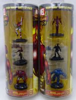 IRON MAN BATTLE PACK COMPLETE MINIATURE SET 2 BLACK WIDOW