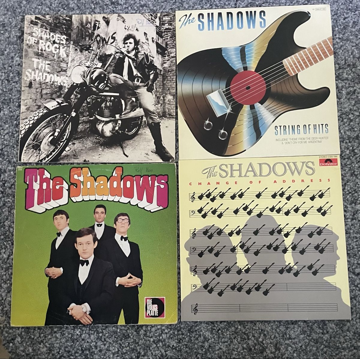 Dischi in vinile: The Shadows - 4 Schallplatten - Super Zustand! – Usato da Au ZH venduto da Jaggy4