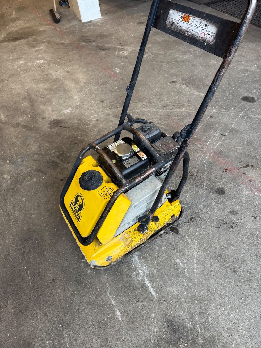 Wacker Neuson Alle Maschinen: Vibroplatte Wacker WP1550 – Gebraucht aus Stalden VS von kevi93