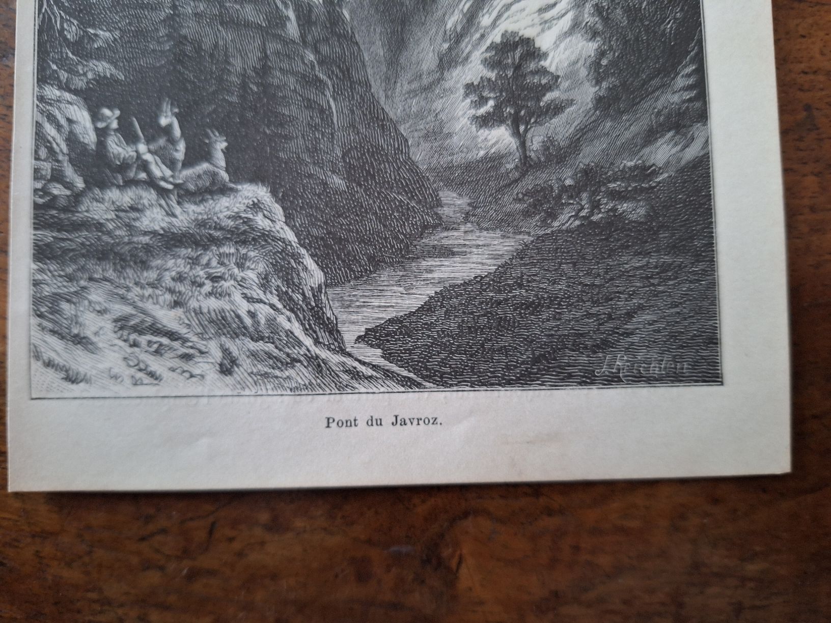 Stiche: PONT DE JAVROZ – Gebraucht aus Bevaix von bohrap 1
