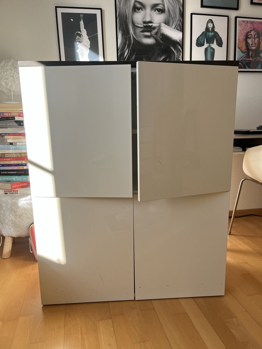 Interio Kommoden: Sideboard Interio, hochglanz mit Holz – Gebraucht aus Kilchberg ZH von asrael02