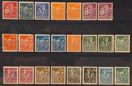 Deutsches Reich 1923 Inflation Arbeiterserie postfrisch **