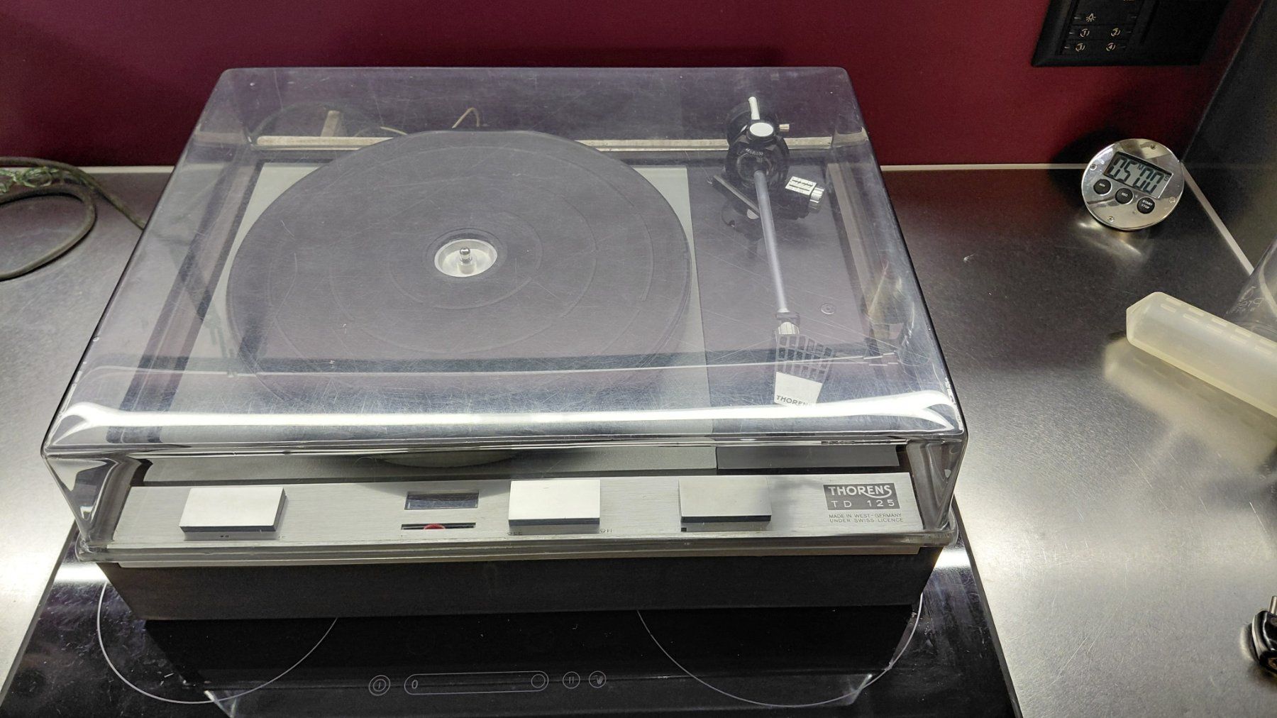 Thorens Plattenspieler: Thorens TD 125 Studioplattenspieler – Gebraucht aus Wohlen AG von ramschgeier 1