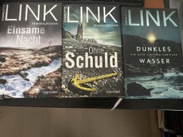 Charlotte Link Krimi-Bundle: alle drei Bücher gebunden 