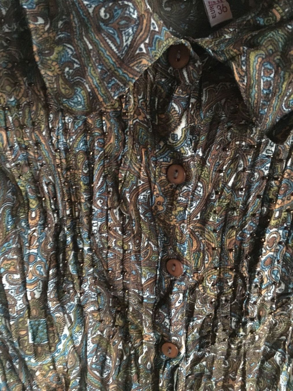 Camicette: CRUSH Effekt Bluse, Gr.36, Biaggini – Usato da Arni AG venduto da Mimo007 2