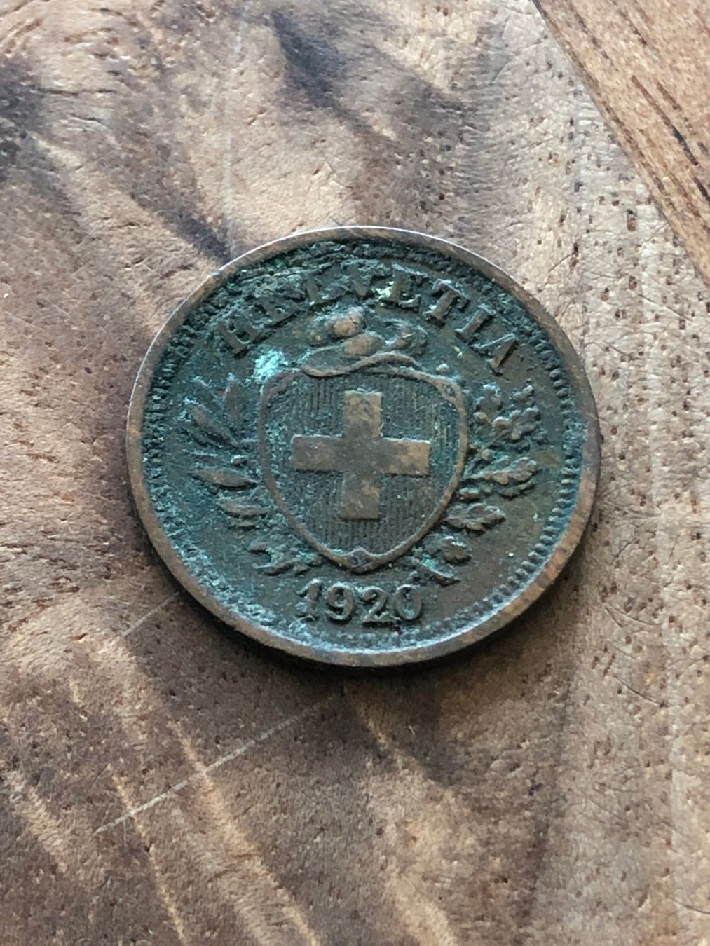 Tutti le monete: 1 Rp. 1920 – Usato da Schötz venduto da Odpa