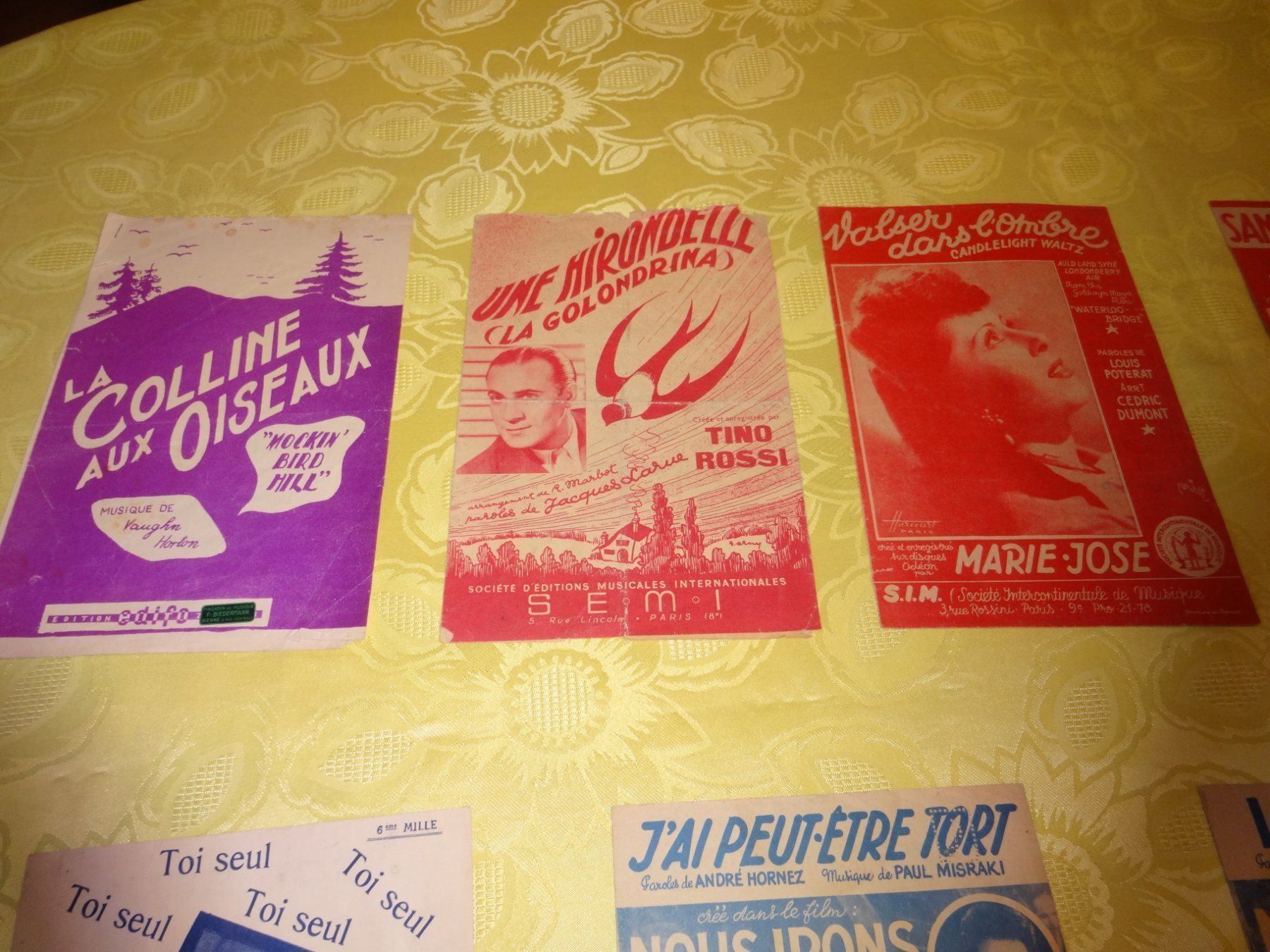 Libri: Partitions anciennes - chansons – Usato da Biel/Bienne venduto da milamila02 1