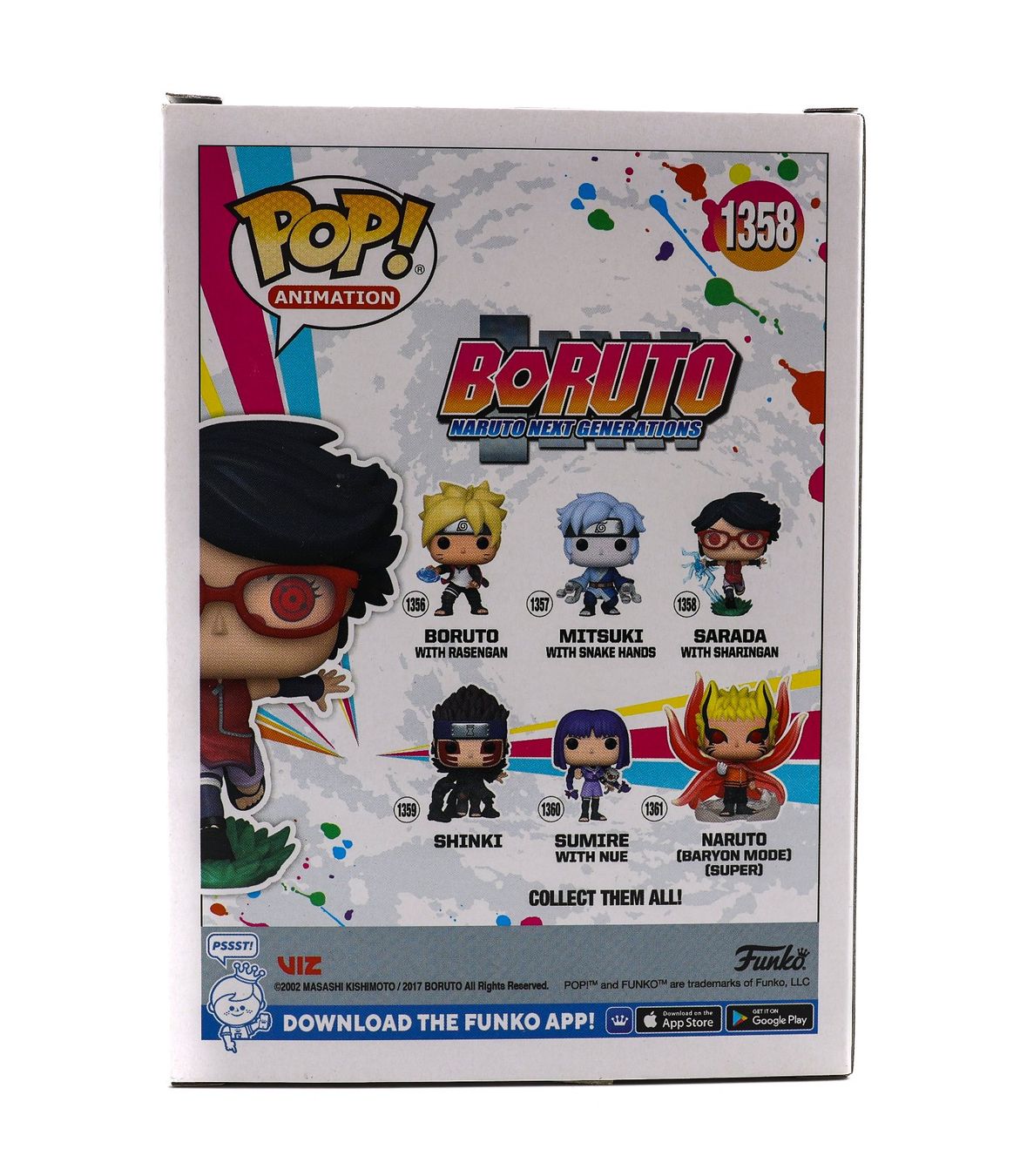 Funko Statuette: Sarada with Sharingan #1358 Funko POP Naruto - NEW – Nuovo e nell'imballaggio originale da Paudex venduto da dindeboy 2