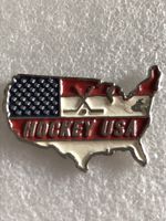 Hockey USA Pin Flag