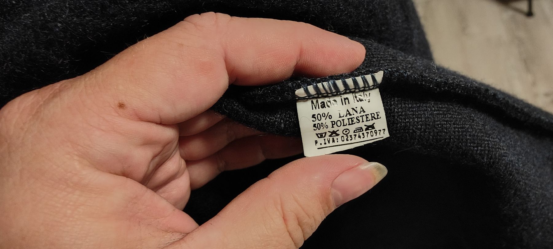 Altro in Moda donna: dunkelblauer Poncho  – Usato da Bönigen venduto da Phisto88 2