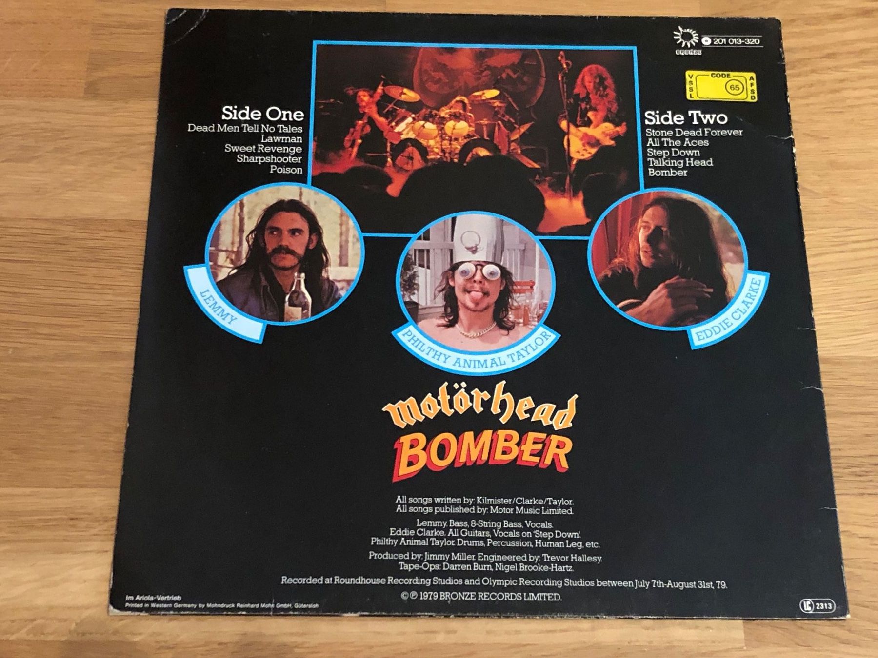 Vinyles: Motörhead. 1979. Bomber – D'occasion à Faulensee par Mizuno06 1