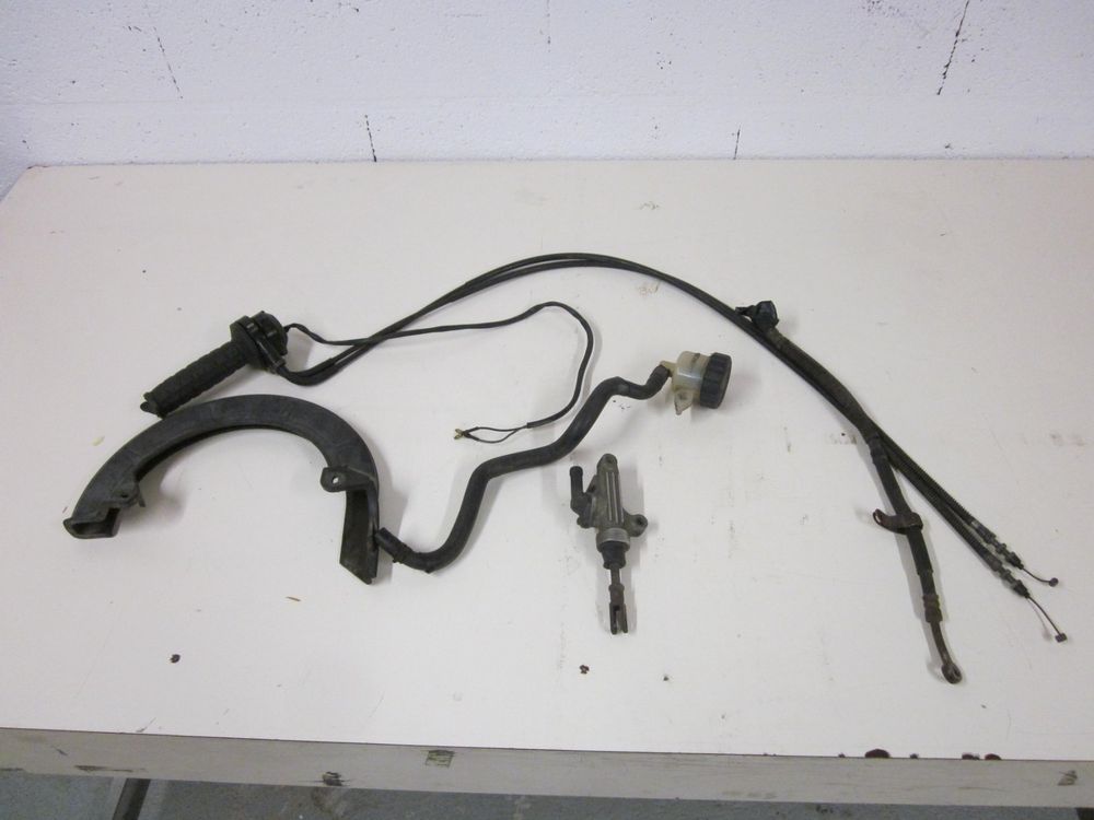 Support poignée d'embrayage + starter Yamaha 600 XT Ténéré - 43F - 34L - 55W main image 1