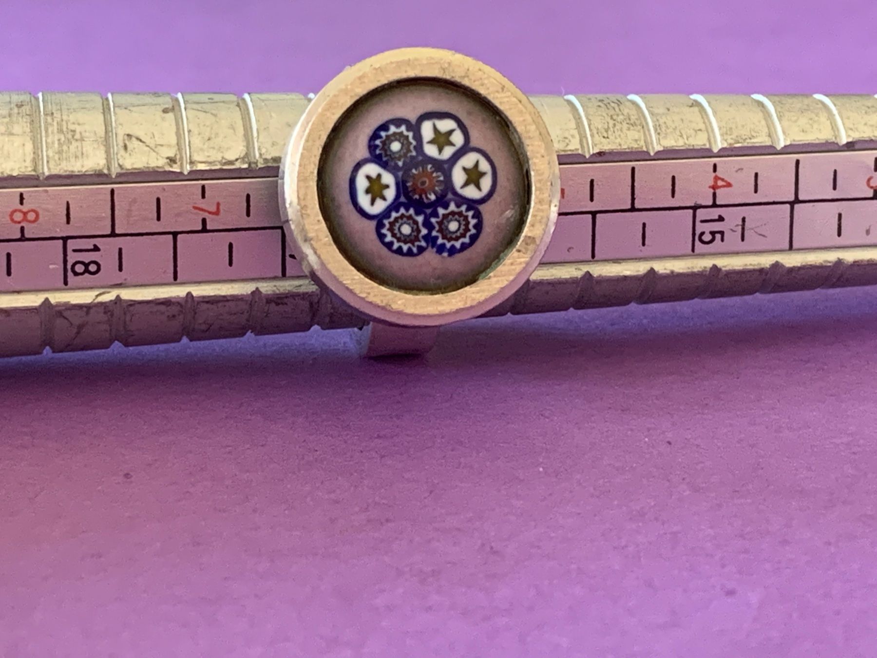 Ringe: Silberring Emailliert (52) – Gebraucht aus Dittingen von Bellevista 4