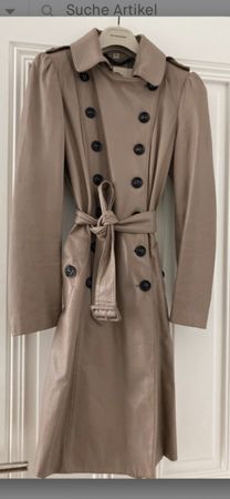 Burberry Leder Trenchcoat! M-L