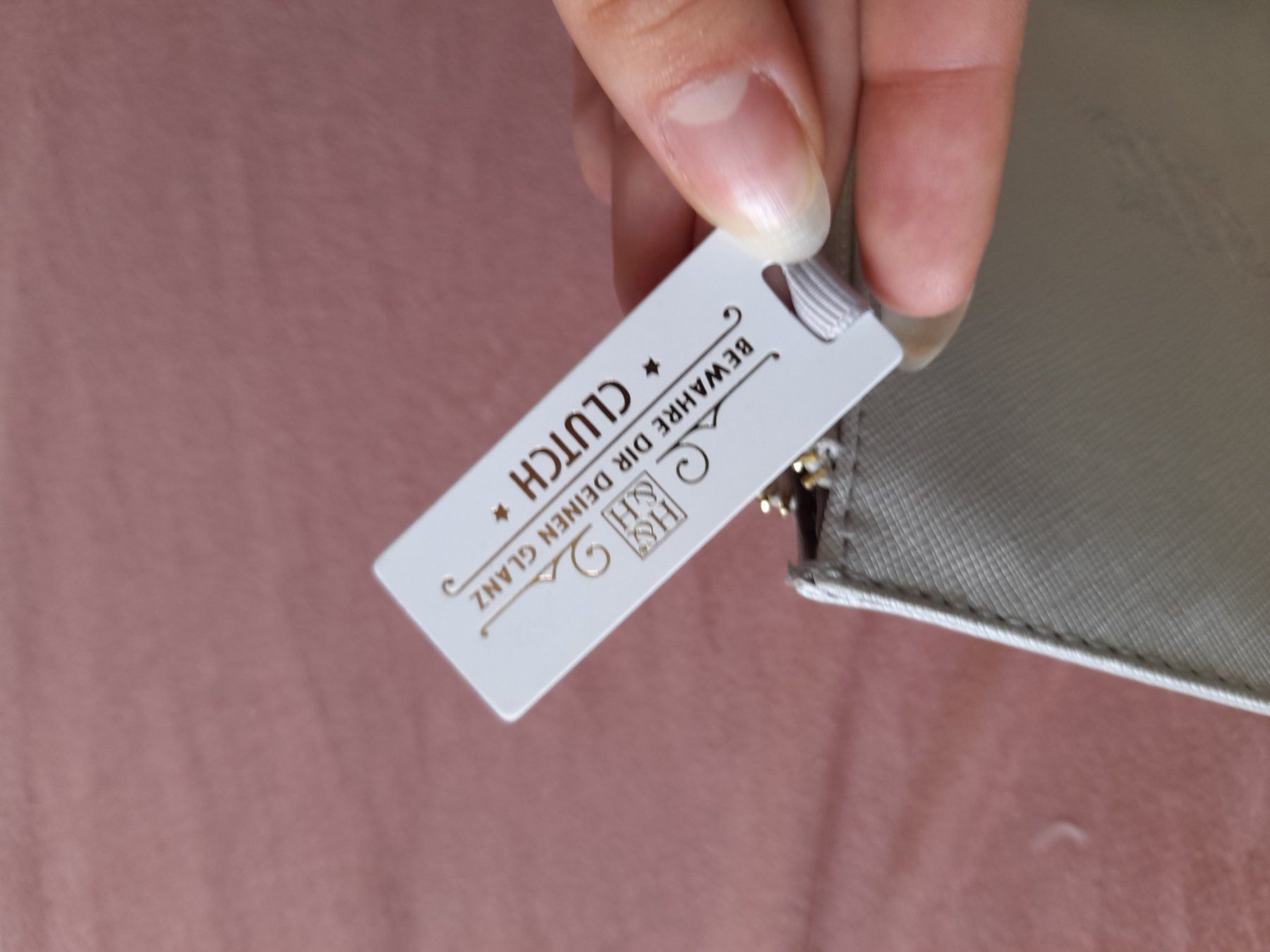 Custodie per cosmetici: Beste Schwester Geschenk kluch grau – Nuovo e nell'imballaggio originale da Gwatt (Thun) venduto da B.D.999 4