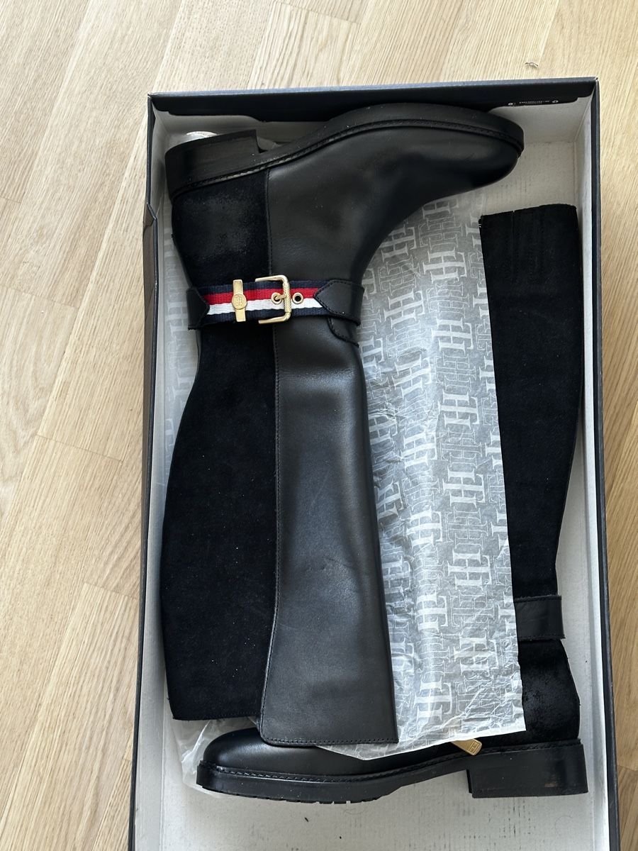 Tommy Hilfiger Scarpe da donna: Lederstiefel EU 37, Tommy Hilfiger – Nuovo (secondo la descrizione) da Bülach venduto da andfil 2
