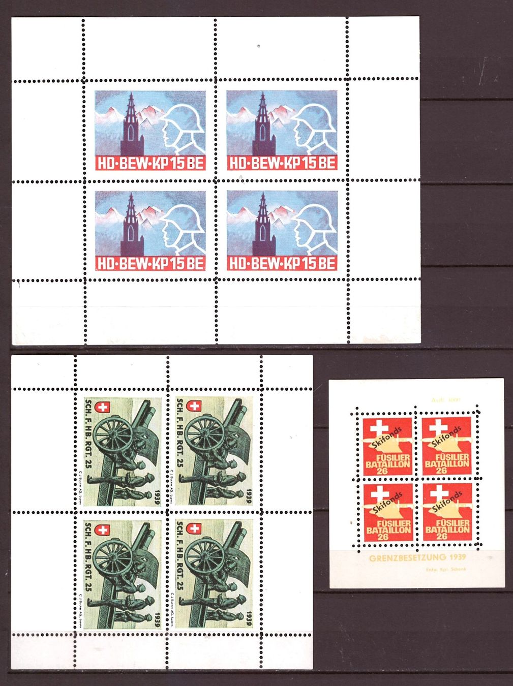 Alle Briefmarken: # 120 --- SOLDATENMARKEN – Gebraucht aus Dübendorf von Piero2
